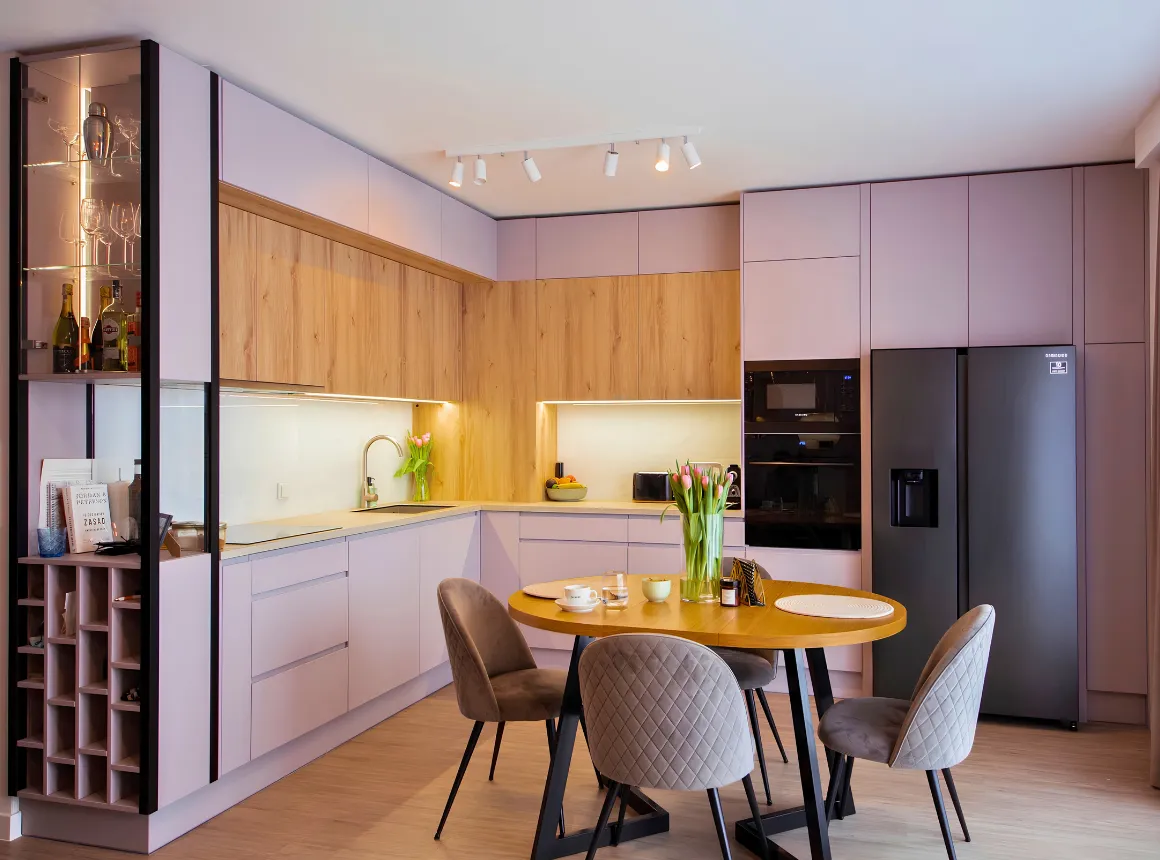 Custom kitchen cabinetry
